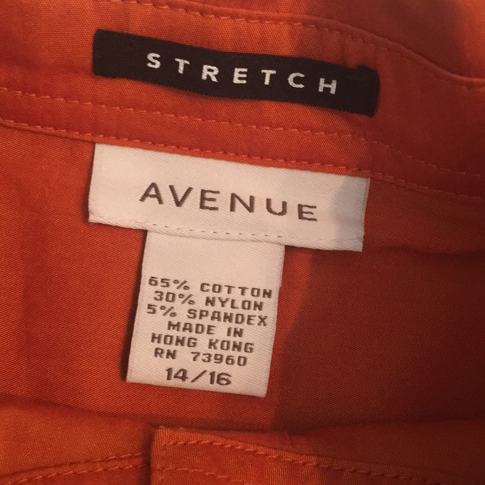 Avenue Stretchy Tunic Button Down - image 4